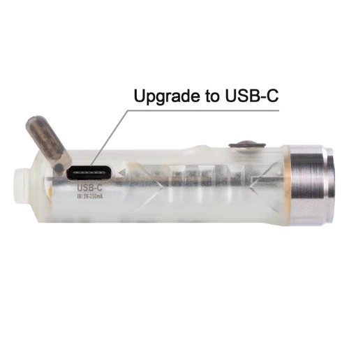 Aurora A5 (G4) USB C Keychain Flashlight by RovyVon - Image 3