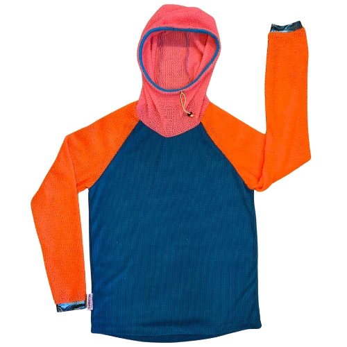 Alpha & Grid Combo Fleece Hoodie by Tumble On Outfitters - Image 8