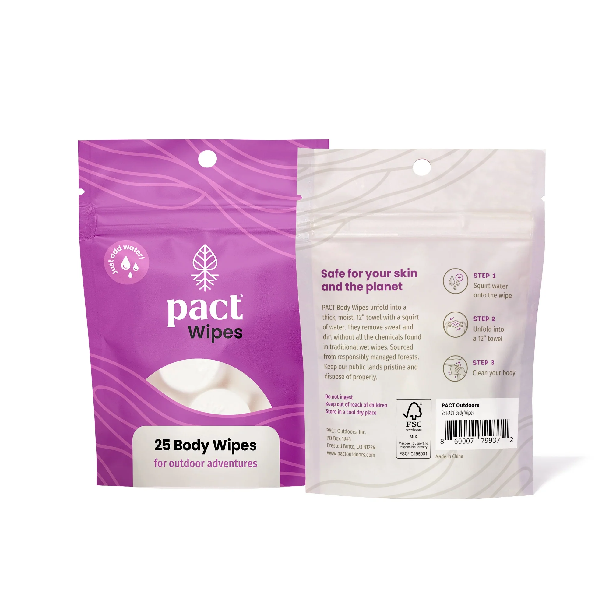 Body Wipes by PACT Outdoors - Image 9