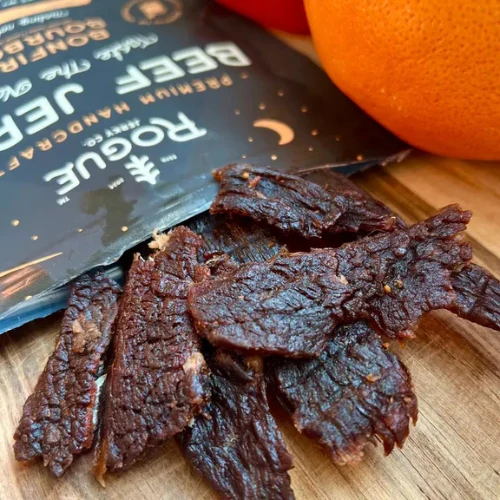 Bonfire Bourbon Beef Jerky by Rogue Jerky Co. - Image 2