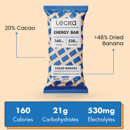 Cacao Banana Energy Bars by Lecka - Image 5