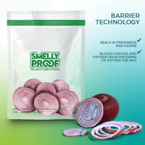 Clear Stand-Up Reusable Bags by Smelly Proof - Image 7