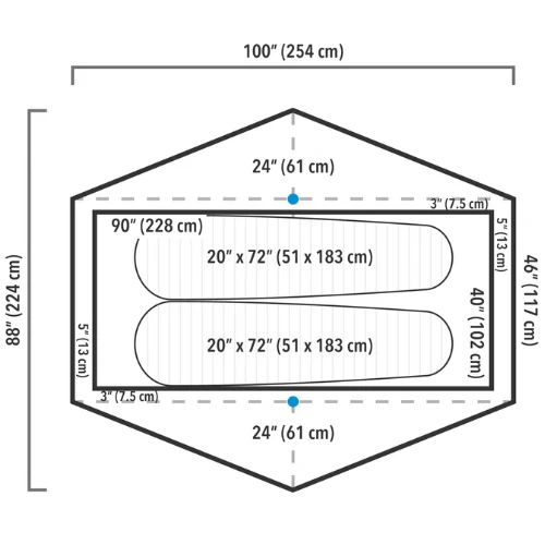 Duplex Lite Tent by Zpacks - Image 6
