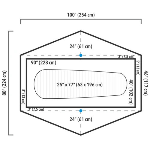 Duplex Lite Tent by Zpacks - Image 7