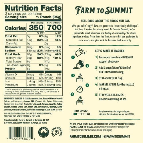 Harvest Green Curry by Farm to Summit - Image 2