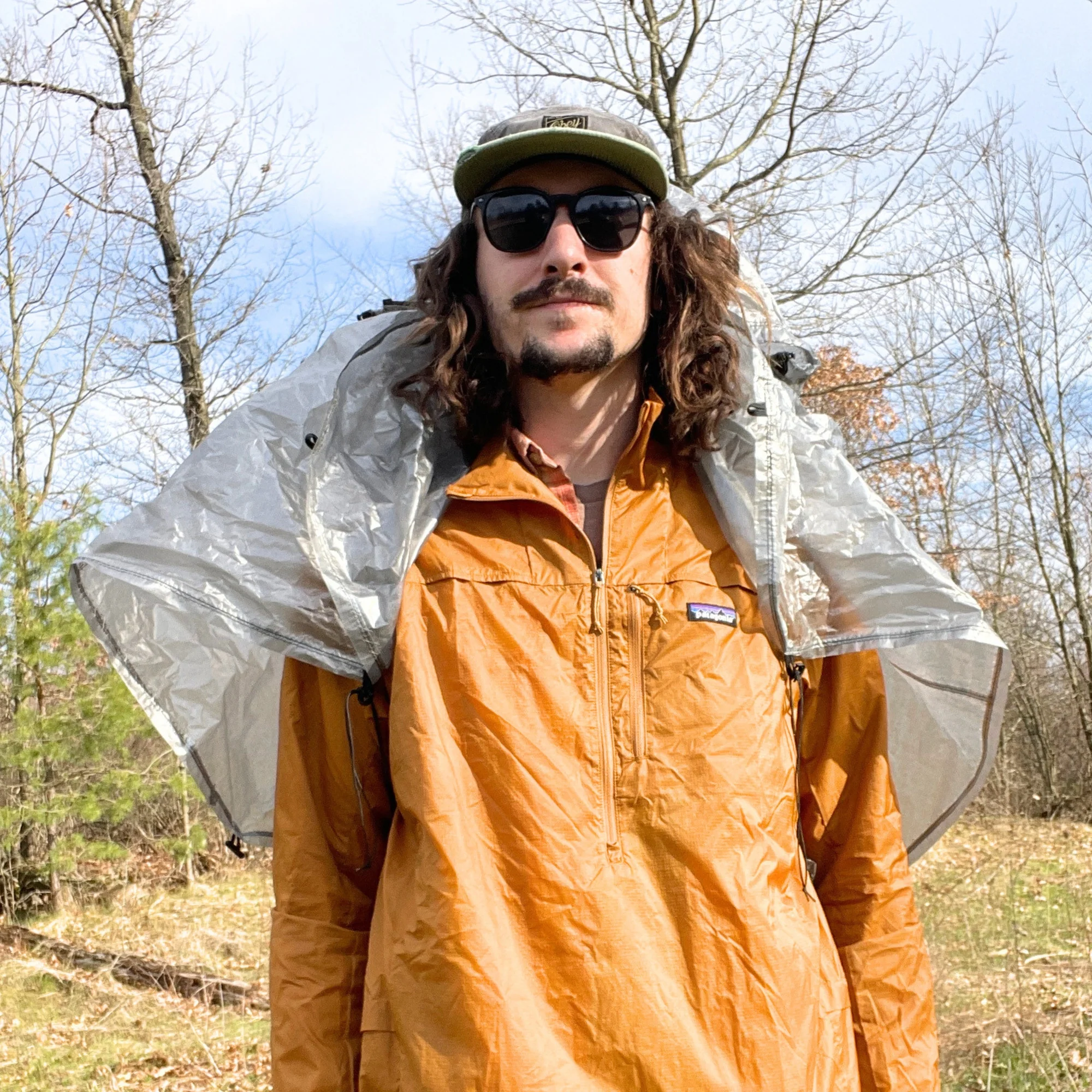 Dyneema Hooded Half-Poncho by MooseTrack Packs - Image 21
