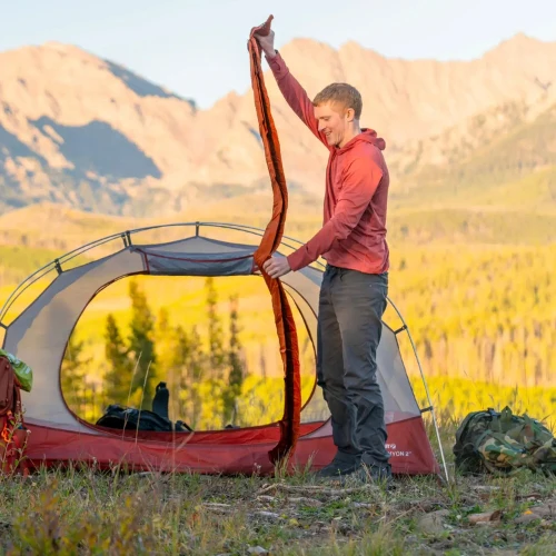 Insulated Static V Peak Sleeping Pad by Klymit - Image 4