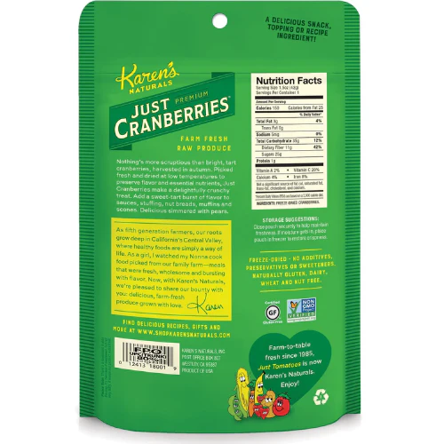 Just Cranberries by Karen's Naturals - Image 2