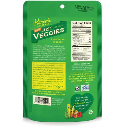 Just Hot Veggies by Karen's Naturals - Image 2