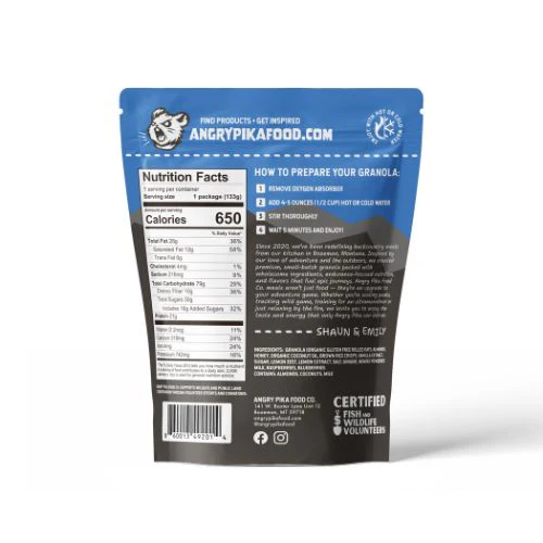 Lemon Berry Granola by Angry Pika Food Co. - Image 3
