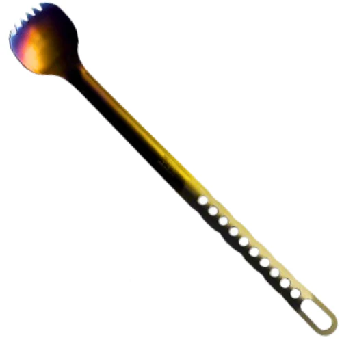 Long Titanium Spork by Brautigam Expedition Works - Image 3