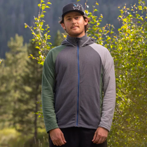 Men's Full Zip Fleece Jacket by SkyGOAT - Image 12