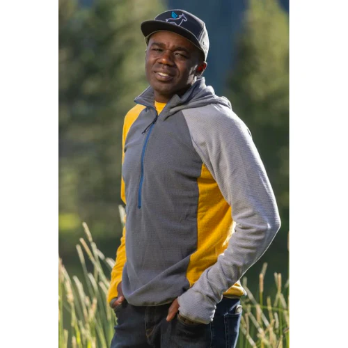 Men's Half Zip Fleece Pullover by SkyGOAT - Image 4