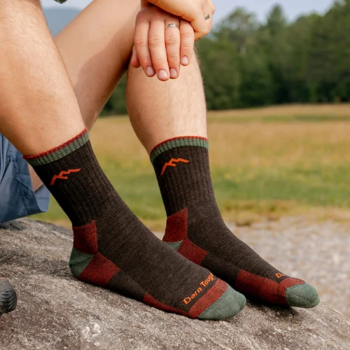 Men's Hiker Micro Crew Midweight Hiking Sock by Darn Tough - Image 4