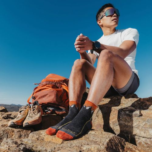 Men's Hiker Quarter Midweight Hiking Sock by Darn Tough - Image 5