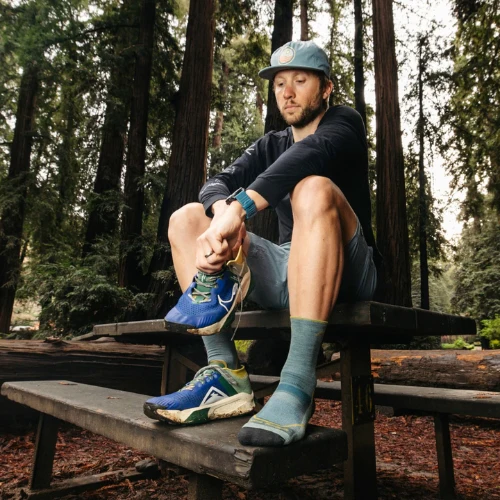 Men's Light Hiker Micro Crew Lightweight Hiking Sock by Darn Tough - Image 5