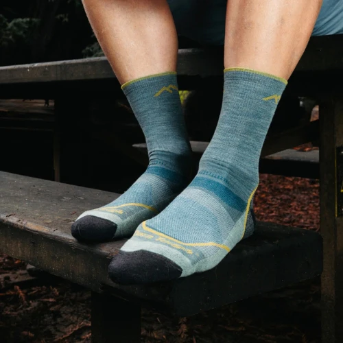 Men's Light Hiker Micro Crew Lightweight Hiking Sock by Darn Tough - Image 7