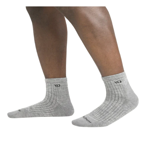 Men's Solid Cushioned Quarter Crew Socks by WIDE OPEN Socks - Image 9