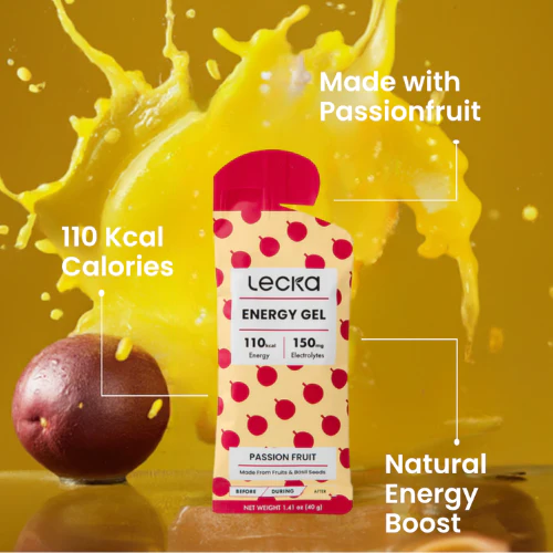 Passion Fruit Energy Gels by Lecka - Image 2