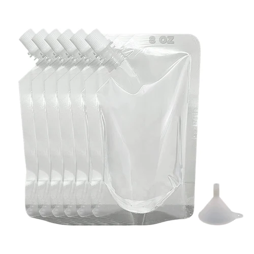Plastic Flask with Funnel - Image 3