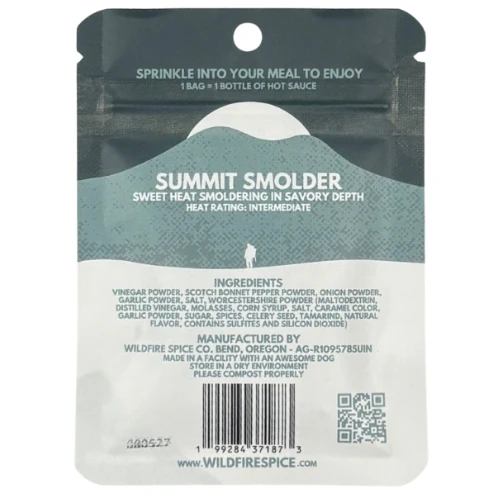 Summit Smolder Powdered Hot Sauce by Wildfire Spice Co. - Image 3