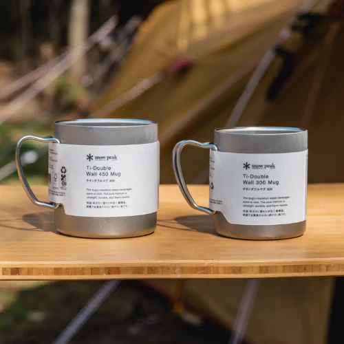 Ti-Double 450 Mug by Snow Peak - Image 4