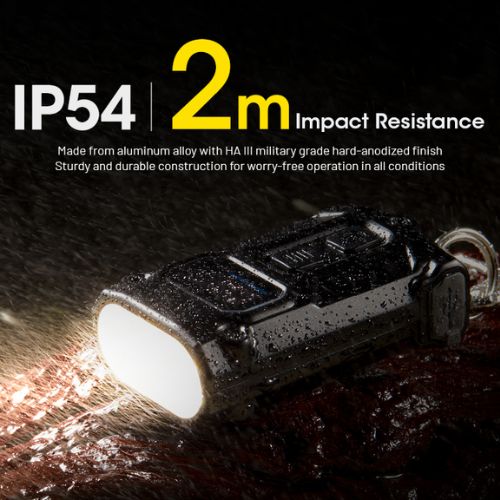 TINI 3 600 Lumen Rechargeable Keychain Flashlight by Nitecore - Image 16