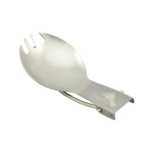Titanium Folding Spork by TOAKS - Image 3