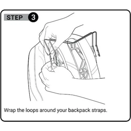 Ultralight Backpack Ventilation Frame by Vaucluse Backpack Ventilation Gear - Image 21