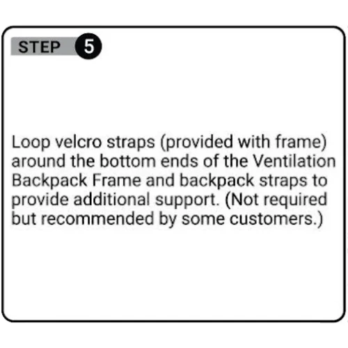 Ultralight Backpack Ventilation Frame by Vaucluse Backpack Ventilation Gear - Image 23