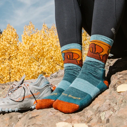 Women's Celeste Hiker Micro Crew Midweight Hiking Sock by Darn Tough - Image 3