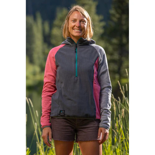 Women's Half Zip Fleece Pullover by SkyGOAT - Image 4