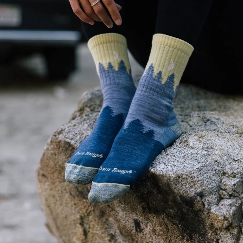 Women's Treeline Micro Crew Midweight Hiking Sock by Darn Tough - Image 12