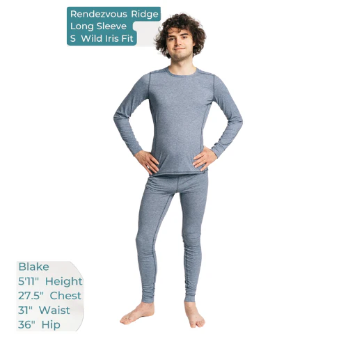 Women's Rendezvous Ridge Long Sleeve by Alpine Fit - Image 11
