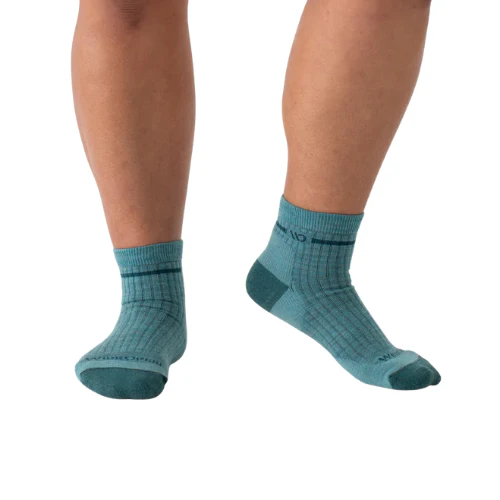 Women's Stripe Cushioned Quarter Crew Socks by WIDE OPEN Socks - Image 6