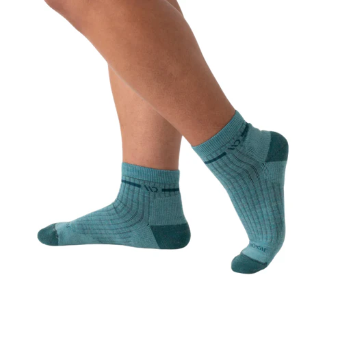 Women's Stripe Cushioned Quarter Crew Socks by WIDE OPEN Socks - Image 8